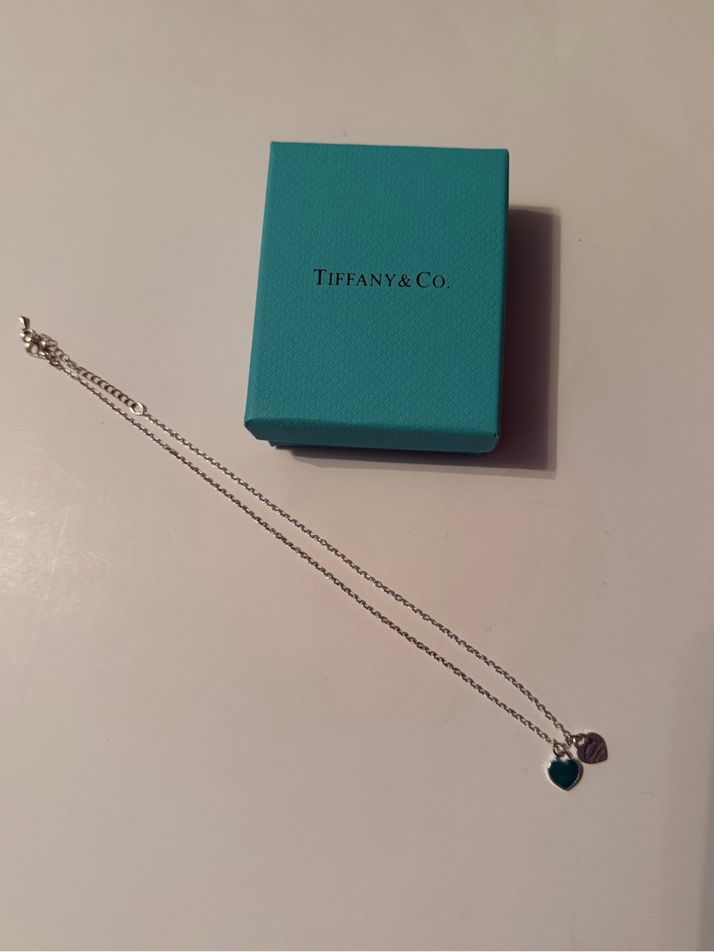 Silver Necklace with Box NWOT